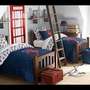Pottery Barn Kids Spiderman Kid's bedding-twin